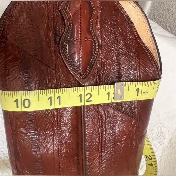 Rare Vintage Justin Brown Cowboys Boots - Picture 4 of 14